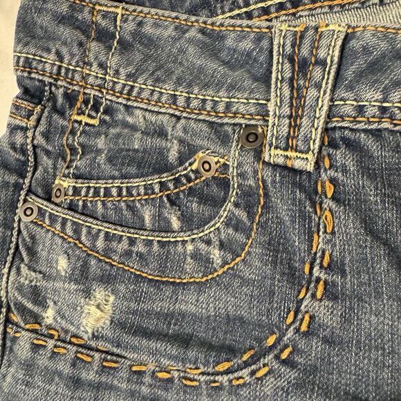 Y2K 2000s Yanuk Jeans Women's Mirage Flared Bootcut Size 27 Vintage EUC Low Rise - Picture 8 of 16